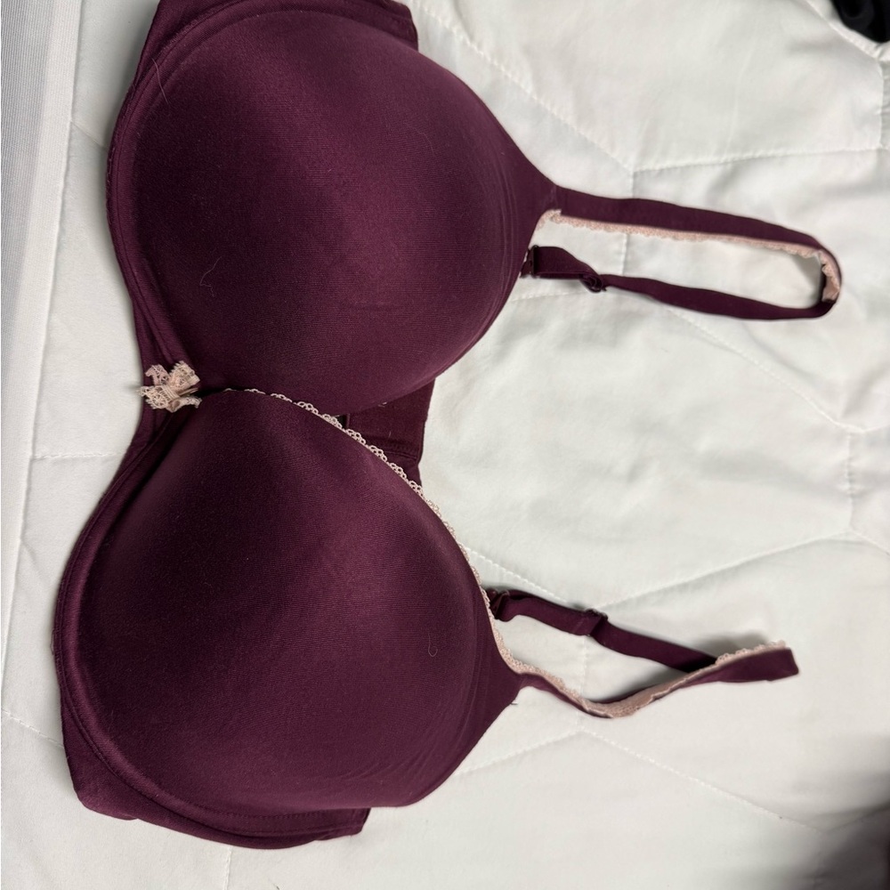Victoria's Secret Deep Burgundy Bra sz 36D